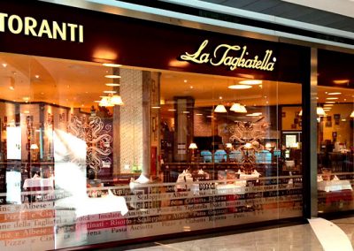 Reforma restaurante La Tagliatella - Marineda City